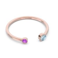 Petite Modern Bezel Asamana Band