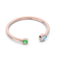 Petite Modern Bezel Asamana Band