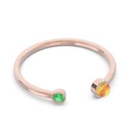 Petite Modern Bezel Asamana Band