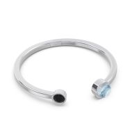 Petite Modern Bezel Asamana Band