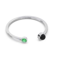 Petite Modern Bezel Asamana Band