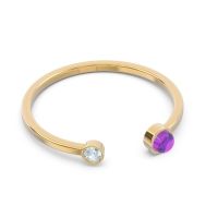 Petite Modern Bezel Asamana Band