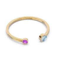Petite Modern Bezel Asamana Band