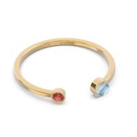 Petite Modern Bezel Asamana Band