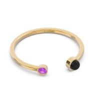 Petite Modern Bezel Asamana Band
