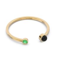 Petite Modern Bezel Asamana Band