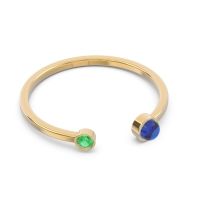 Petite Modern Bezel Asamana Band