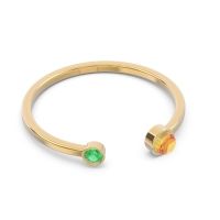 Petite Modern Bezel Asamana Band