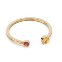 Petite Modern Bezel Asamana Band