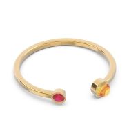 Petite Modern Bezel Asamana Band