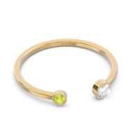 Petite Modern Bezel Asamana Band