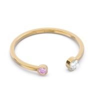 Petite Modern Bezel Asamana Band