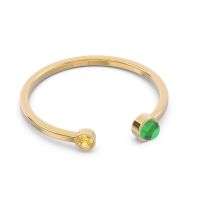 Petite Modern Bezel Asamana Band