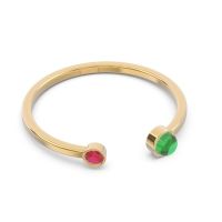 Petite Modern Bezel Asamana Band