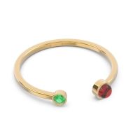 Petite Modern Bezel Asamana Band