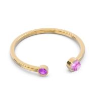 Petite Modern Bezel Asamana Band