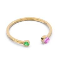 Petite Modern Bezel Asamana Band