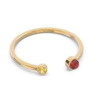 Petite Modern Bezel Asamana Band