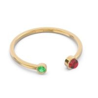 Petite Modern Bezel Asamana Band