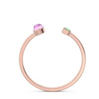 Petite Modern Bezel Asamana Band