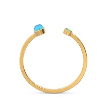Petite Modern Bezel Asamana Band