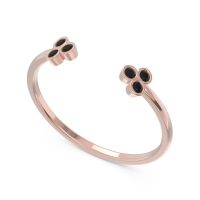 Petite Open Bezel Tryazra Band