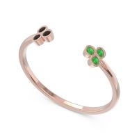 Petite Open Bezel Tryazra Band