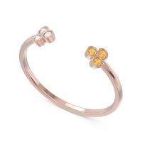 Petite Open Bezel Tryazra Band