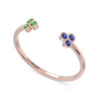 Petite Open Bezel Tryazra Band