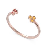 Petite Open Bezel Tryazra Band