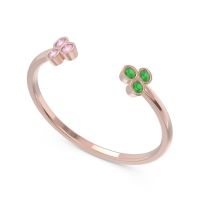 Petite Open Bezel Tryazra Band
