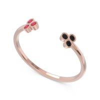 Petite Open Bezel Tryazra Band