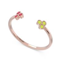 Petite Open Bezel Tryazra Band