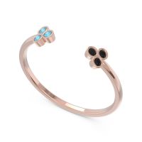 Petite Open Bezel Tryazra Band