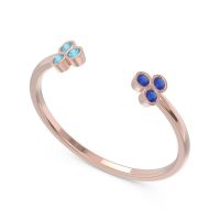 Petite Open Bezel Tryazra Band