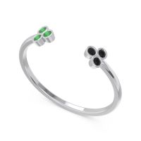 Petite Open Bezel Tryazra Band