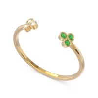 Petite Open Bezel Tryazra Band