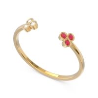 Petite Open Bezel Tryazra Band