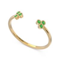 Petite Open Bezel Tryazra Band
