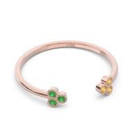 Petite Open Bezel Tryazra Band