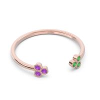 Petite Open Bezel Tryazra Band