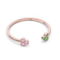 Petite Open Bezel Tryazra Band