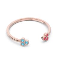 Petite Open Bezel Tryazra Band