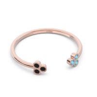 Petite Open Bezel Tryazra Band