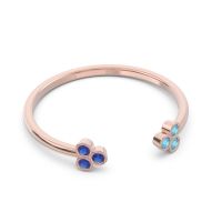 Petite Open Bezel Tryazra Band
