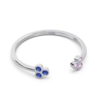 Petite Open Bezel Tryazra Band