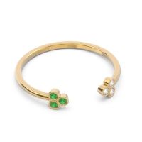 Petite Open Bezel Tryazra Band