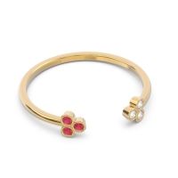 Petite Open Bezel Tryazra Band