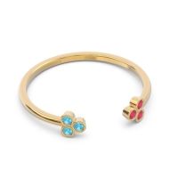Petite Open Bezel Tryazra Band