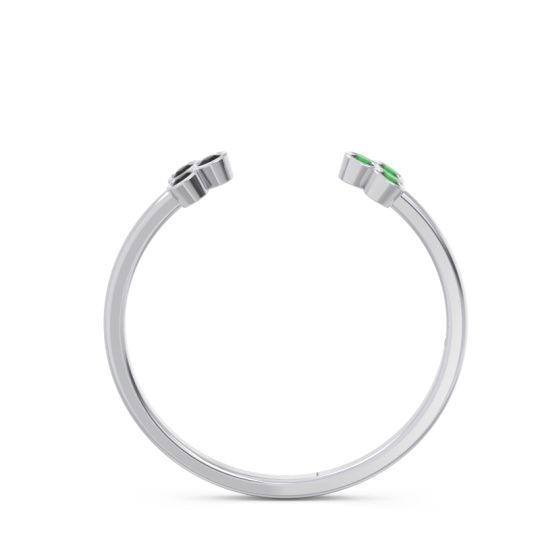 Petite Open Bezel Tryazra Band